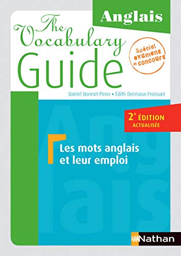 The vocabulary guide anglais
