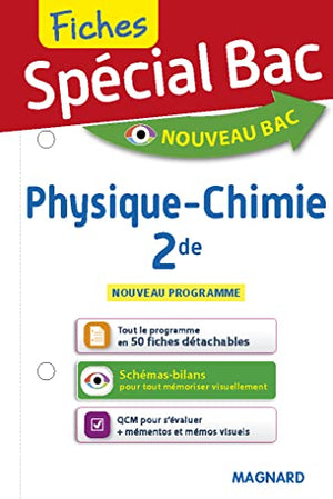 Spécial Bac Fiches Physique-Chimie 2de