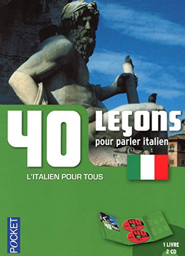 Coffret 40 leçons pour parler italien (livre + 2CD)