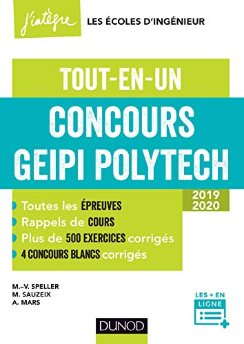 Concours Geipi Polytech - Tout-en-un 2019-2020