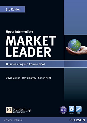 Market Leader 3rd Edition Upper Intermediate Coursebook & DVD-Rom Pack.
