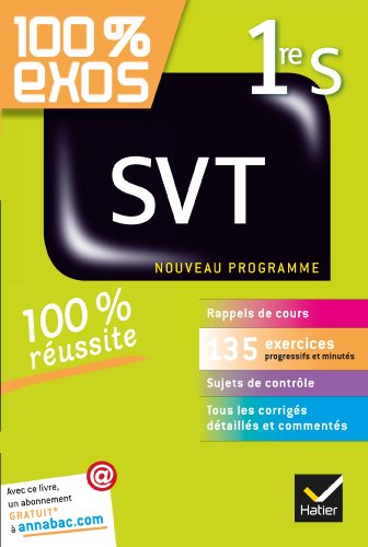SVT 1re S: Exercices résolus - Première S