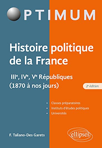 Histoire politique de la France: IIIe, IVe, Ve Républiques (1870 à nos jours)