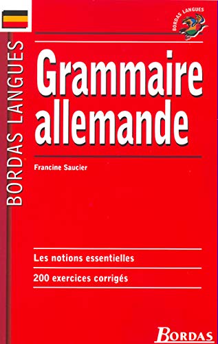 Bordas langues : Grammaire allemande