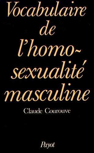 Vocabulaire de l'homosexualité masculine
