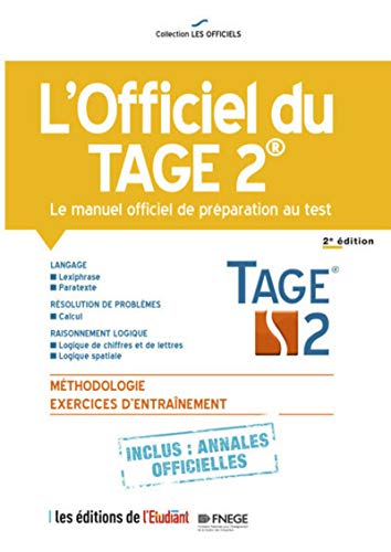 L'officiel du Tage 2 - Le manuel officiel de préparation au test 2e édition