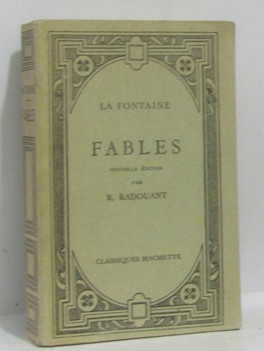 Classiques français : La Fontaine (Fables)