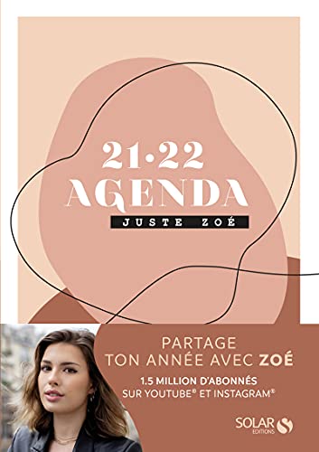 Agenda Juste Zoé 2021-2022