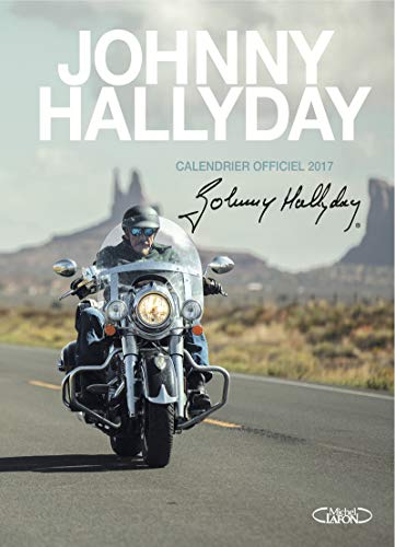 Johnny Hallyday Calendrier officiel 2017