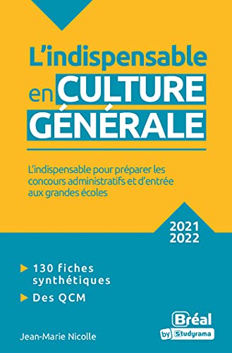 L'indispensable en culture générale: 2021-2022