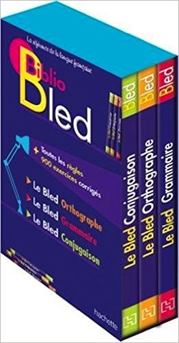 Biblio Bled (Bled Conjugaison- Bled Orthographe-Bled Grammaire)