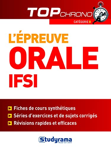 L'épreuve orale IFSI catégorie B