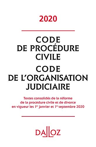 Code de procédure civile: Code de l'organisation judiciaire