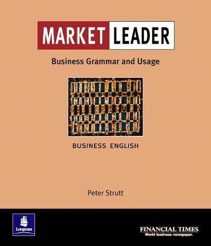 Market leader. Business Grammar and Usage
