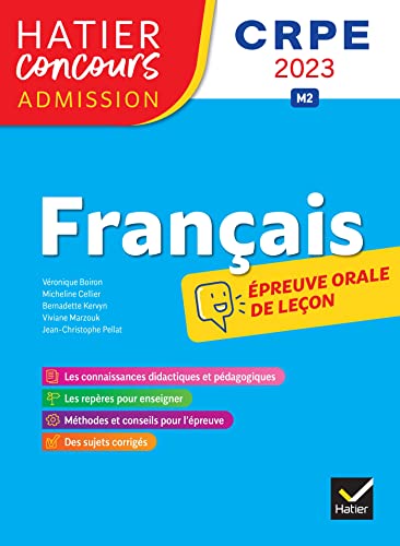 Français - CRPE 2023 - Epreuve orale d'admission