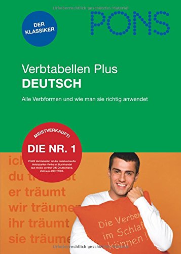 Pons German Series: Pons Verbtabellen Plus Deutsch