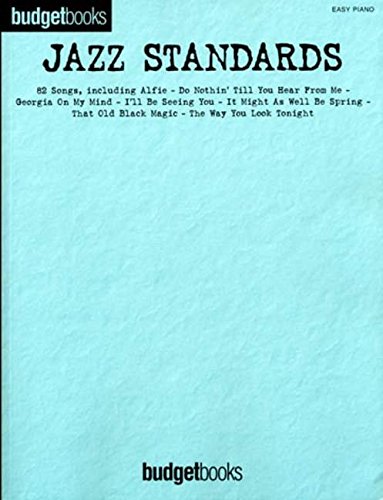 BudgetBook Jazz Standards Easy Piano 82 songs