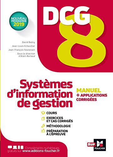 DCG 8 - Systèmes d'information de gestion - Manuel et applications