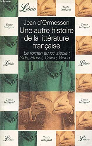 Une autre histoire de la littérature française.