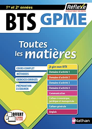 Toutes les matières BTS GPME - Réflexe (10)