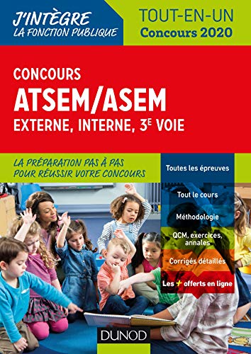 Concours ATSEM/ASEM - Externe, interne, 3e voie - Tout-en-un - Concours 2020