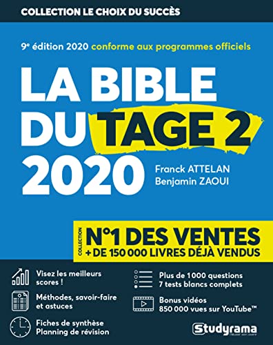 Bible du tage 2 2020