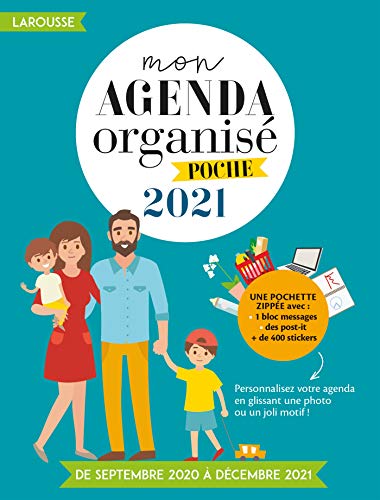 Agenda de la Famille Organisee Poche 2021