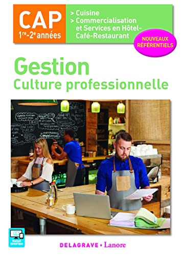 Gestion - culture professionnelle CAP Cuisine et CSHCR (2017) - Pochette élève