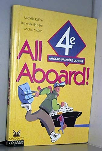 All aboard 4e, langue vivante 1 - class book - édition 94