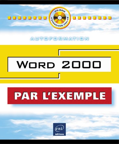 WORD 2000. Avec CD-ROM