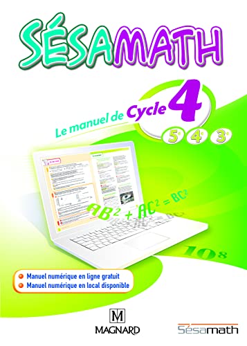 Sésamath cycle 4 - Nouveau programme 2016