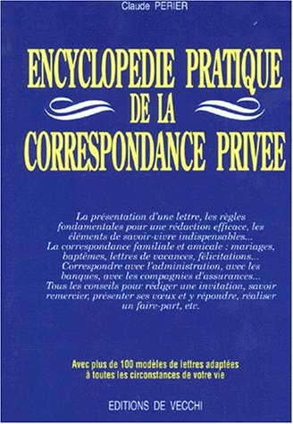 Encyclopédie pratique de la correspondance privée