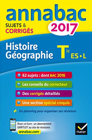 Histoire Géographie Tle séries L, ES