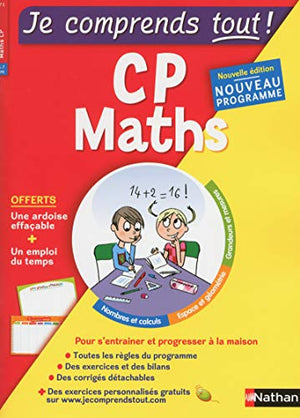 Maths CP - Je comprends tout