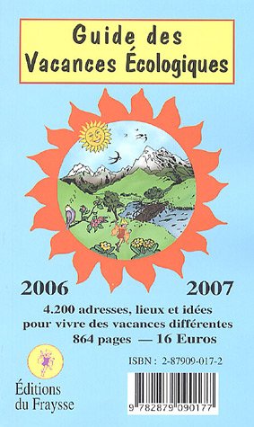 Guide des vacances écologiques (édition 2006-2007)
