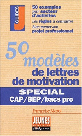 50 modeles de lettres de motivation