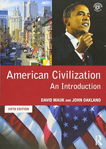 American Civilization: An Introduction