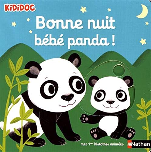 Bonne nuit petit panda ! - Livre animé - Kididoc dès 1 an