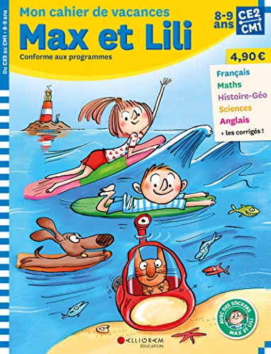 Cahier de vacances Max et Lili CE2-CM1