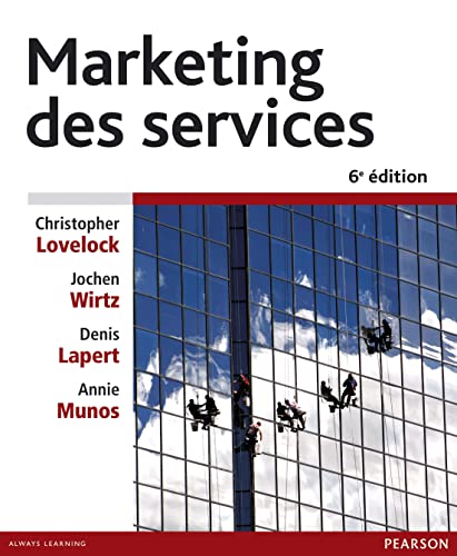 Marketing des services 6ème Ed.