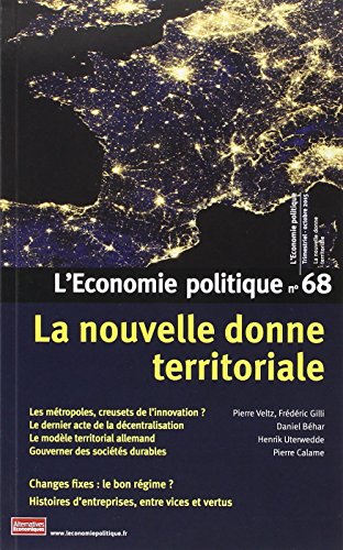 L'économie politique - numéro 68 - revue trimestrielle octobre 2015