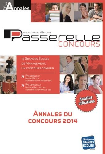 Annales passerelle concours 2014-2015