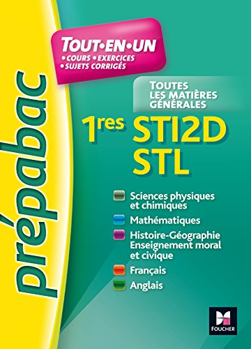 PREPABAC - Toutes les matières - 1res STI2D - STL - Nº12