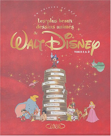 Les plus beaux dessins animés de Walt Disney Coffret 2 volumes : Tome 1 ; Tome 2