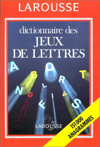 Dictionnaire des jeux de lettres