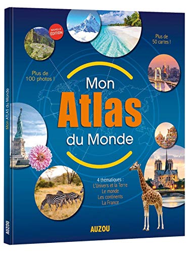Mon atlas du monde Auzou (édition 2018)