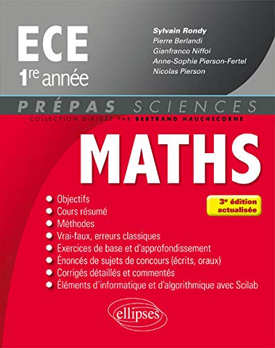 Mathématiques ECE 1re année