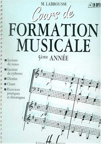 Cours de formation musicale Volume 5