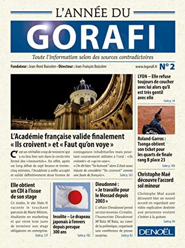 L'année du Gorafi : toute l'information selon des sources contradictoires