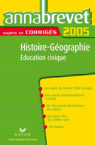 Histoire Géographie Education civique